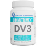 00129 DV3 Vitamin D3 Immune Support Bio Nutriment Gluten Free Non GMO Sugar Free No Dairy No Egg